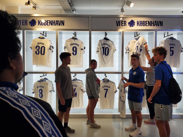 FCK Fanshop, Parken Stadium, Copenhagen, Denmark, July 26, 2025