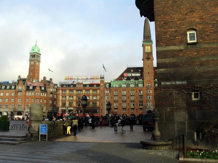Rådhuspladsen (City Hall Square), Copenhagen, Denmark