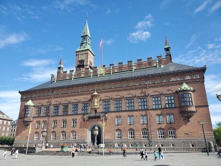 Rådhuspladsen (City Hall Square), Copenhagen, Denmark, July 23, 2025