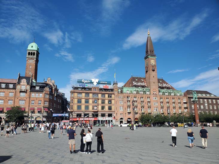 Rådhuspladsen (City Hall Square), Copenhagen, Denmark, July 23, 2025