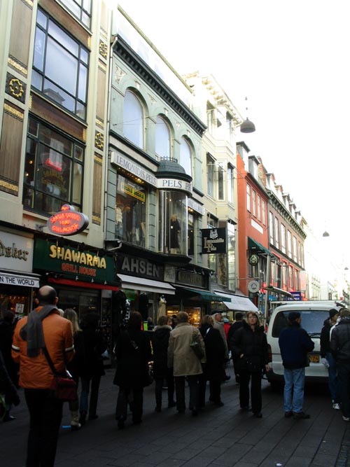 Strøget, Copenhagen, Denmark, November 16, 2007