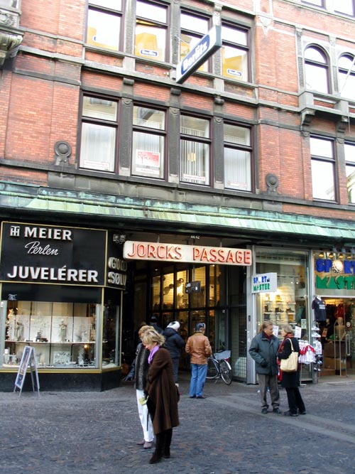 Jorcks Passage, Strøget, Copenhagen, Denmark, November 16, 2007
