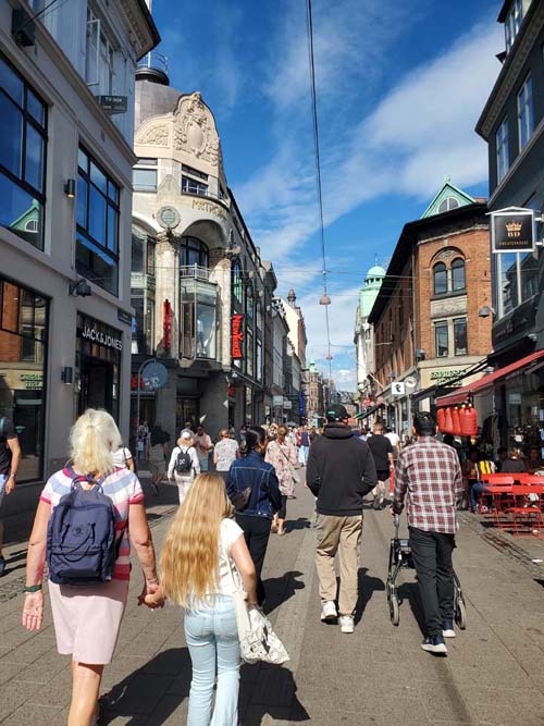 Strøget Near Kattesundet, Copenhagen, Denmark, July 23, 2025
