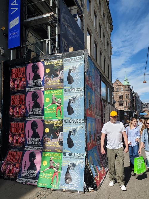 Strøget Near Gammeltorv, Copenhagen, Denmark, July 23, 2025