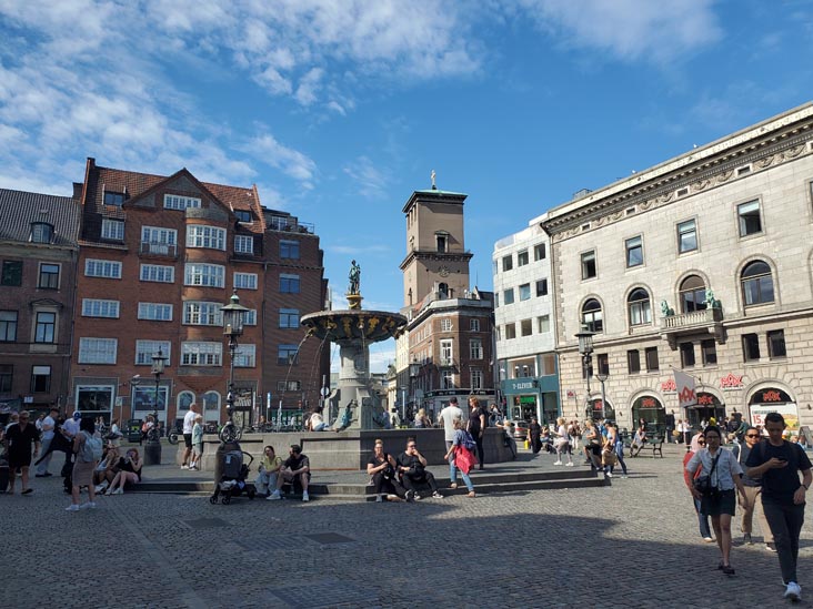 Gammeltorv, Copenhagen, Denmark, July 23, 2025