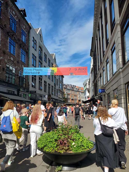Looking North Up Strøget From Gammeltorv, Copenhagen, Denmark, July 23, 2025