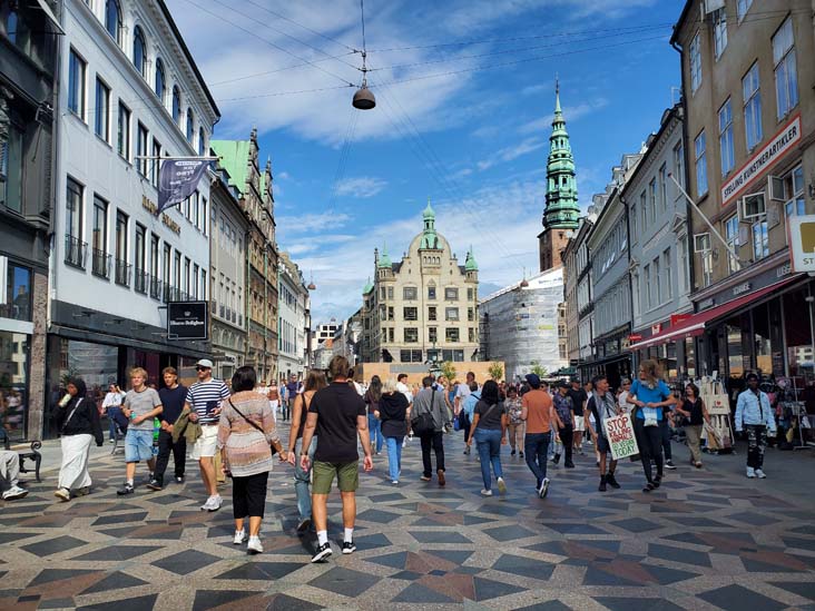Amagertorv, Strøget, Copenhagen, Denmark, July 23, 2025