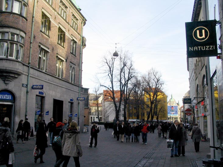 Strøget, Copenhagen, Denmark, November 16, 2007