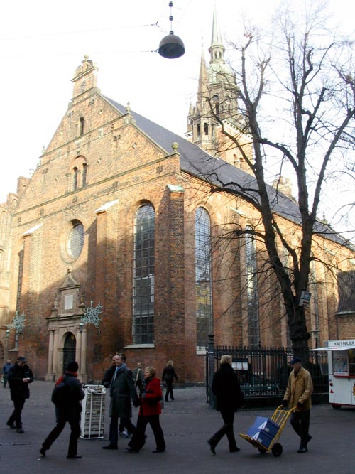 Helligåndskirken, Strøget, Copenhagen, Denmark, November 16, 2007
