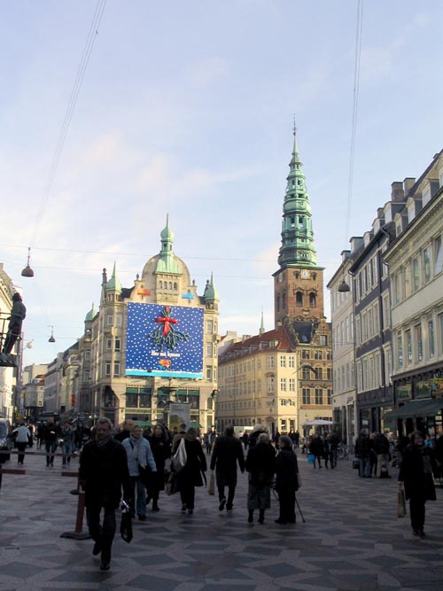 Amagertorv, Strøget, Copenhagen, Denmark, November 16, 2007