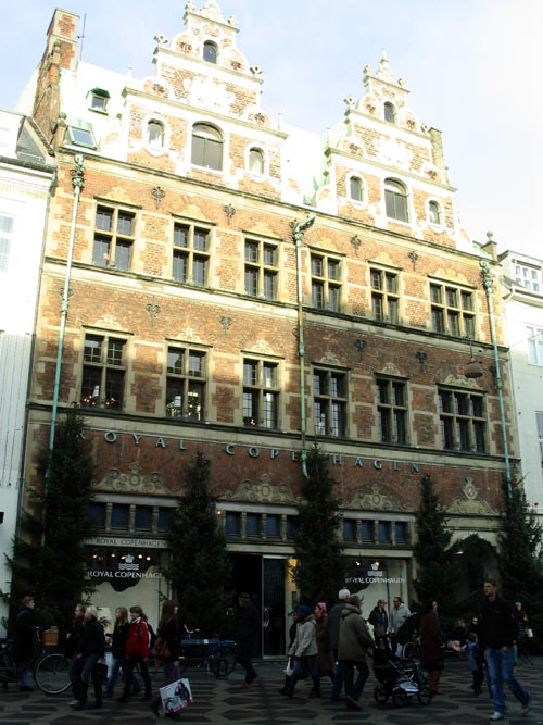 Royal Copenhagen, Amagertorv, Strøget, Copenhagen, Denmark, November 16, 2007