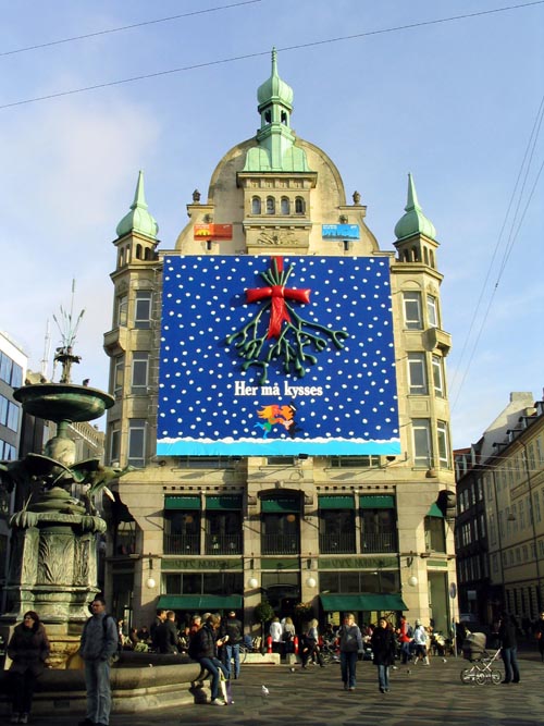 Amagertorv, Strøget, Copenhagen, Denmark, November 16, 2007