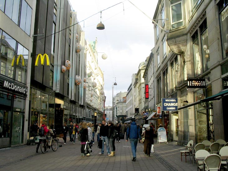 Strøget, Copenhagen, Denmark, November 16, 2007