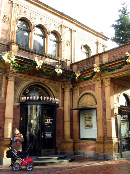 Tivoli Gardens, Vesterbrogade Entrance, Copenhagen, Denmark, November 16, 2007