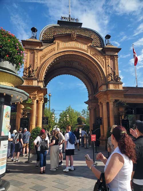 Tivoli Gardens, Copenhagen, Denmark, July 24, 2025