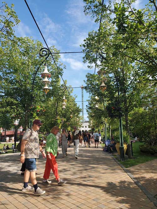 Tivoli Gardens, Copenhagen, Denmark, July 24, 2025