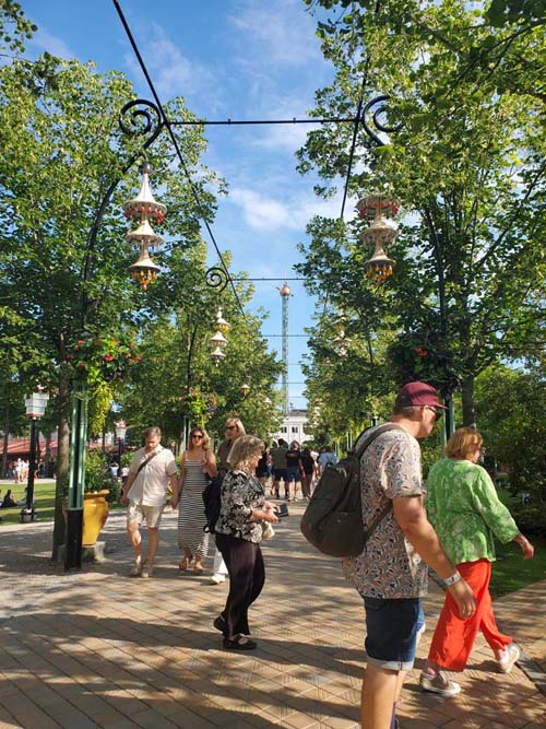 Tivoli Gardens, Copenhagen, Denmark, July 24, 2025