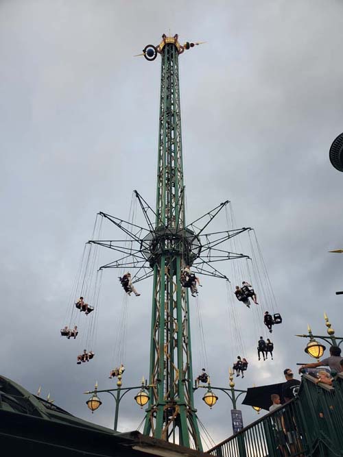 Star Flyer, Tivoli Gardens, Copenhagen, Denmark, July 24, 2025