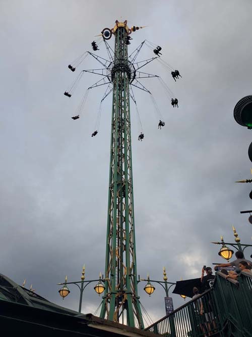 Star Flyer, Tivoli Gardens, Copenhagen, Denmark, July 24, 2025