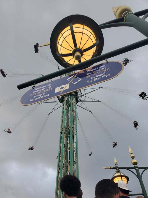 Star Flyer, Tivoli Gardens, Copenhagen, Denmark, July 24, 2025