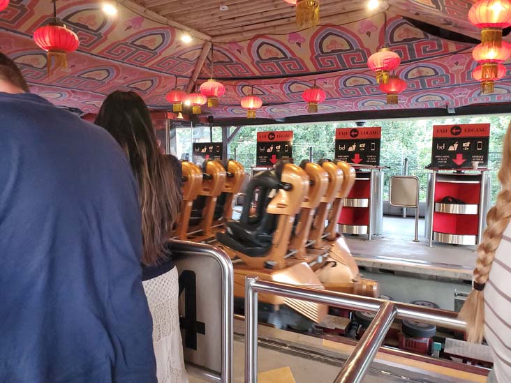 Dæmonen Roller Coaster, Tivoli Gardens, Copenhagen, Denmark, July 24, 2025