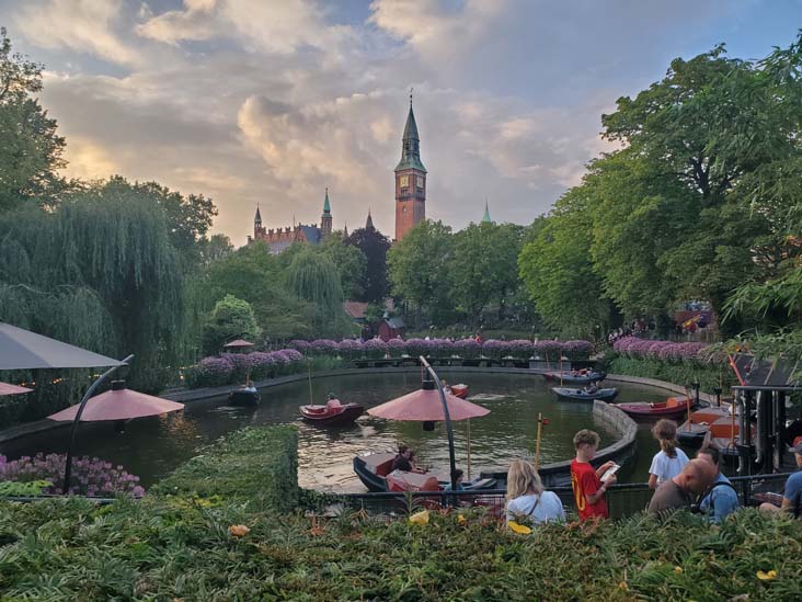 Boating Lake, Tivoli Gardens, Copenhagen, Denmark, July 24, 2025
