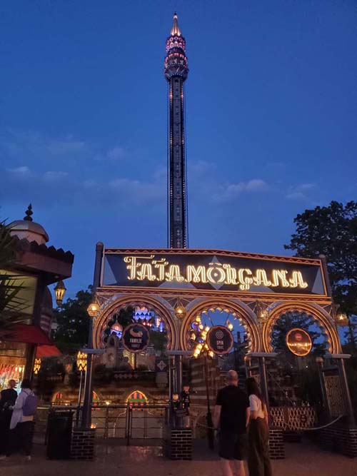 Fatamorgana, Tivoli Gardens, Copenhagen, Denmark, July 24, 2025