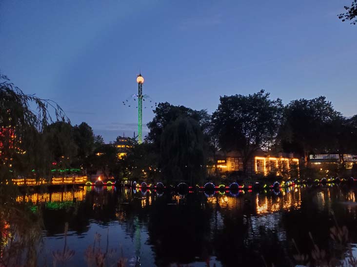 Lake, Tivoli Gardens, Copenhagen, Denmark, July 24, 2025