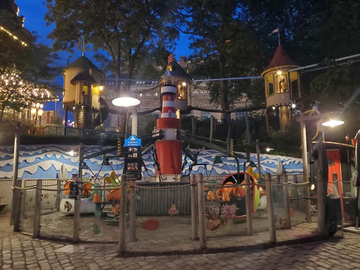 Lighthouse, Tivoli Gardens, Copenhagen, Denmark, July 24, 2025