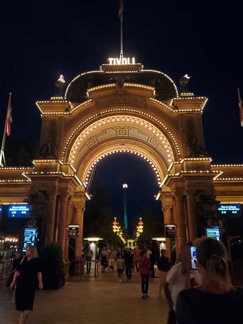 Tivoli Gardens, Copenhagen, Denmark, July 24, 2025