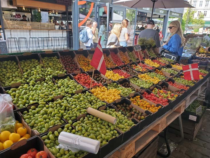 Torvehallerne, Frederiksborggade 21, Copenhagen, Denmark, July 28, 2025