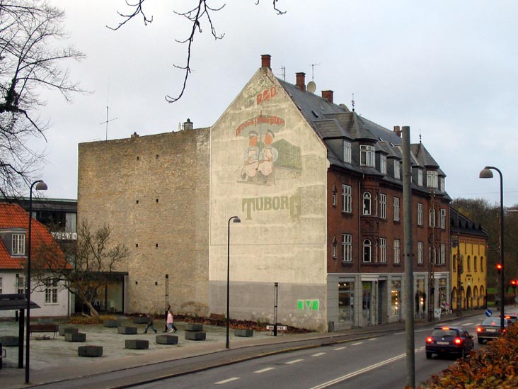 Tuborg Advertisement, Lyngbyhovedgade, Lyngby, Denmark