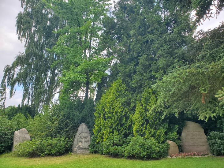 Churchyard, Vedbæk Kirke, Vedbæk, Denmark, July 26, 2025
