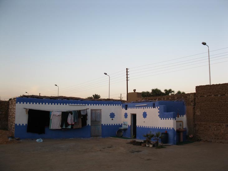 Nubian House, Nubian Village, Nile River, Aswan, Egypt