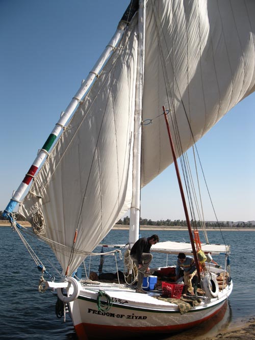 Felucca Cruise, Nile River, Aswan, Egypt