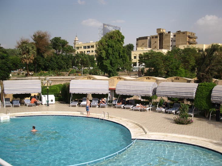 Swimming Pool, Isis Corniche Hotel, Aswan, Egypt