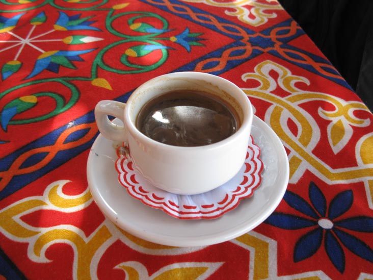 Turkish Coffee, Coffee Shop, Isis Corniche Hotel, Aswan, Egypt