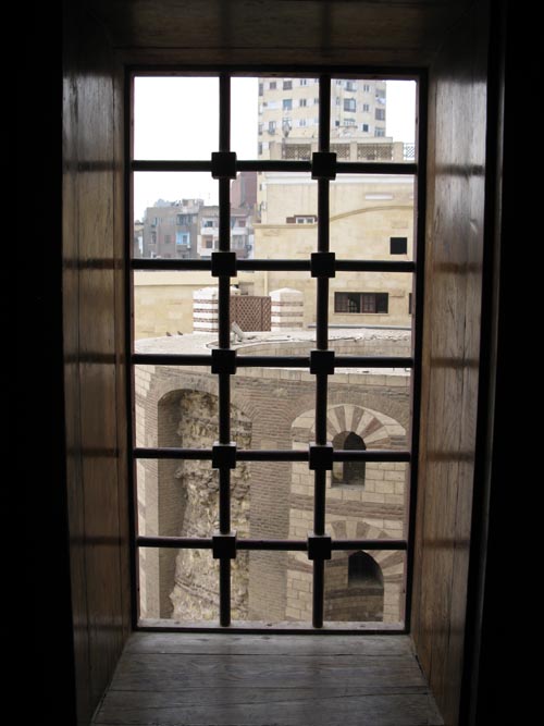 Babylon Fortress From The Hanging Church, Coptic Cairo, Old Cairo, Cairo, Egypt