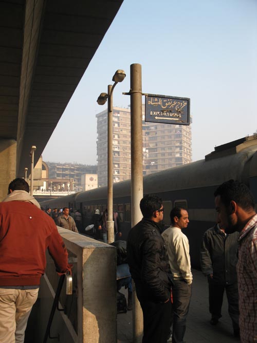 Egyptian National Railways Train No. 997 From Luxor To Cairo, El-Giza Station, Cairo, Egypt, January 4, 2011
