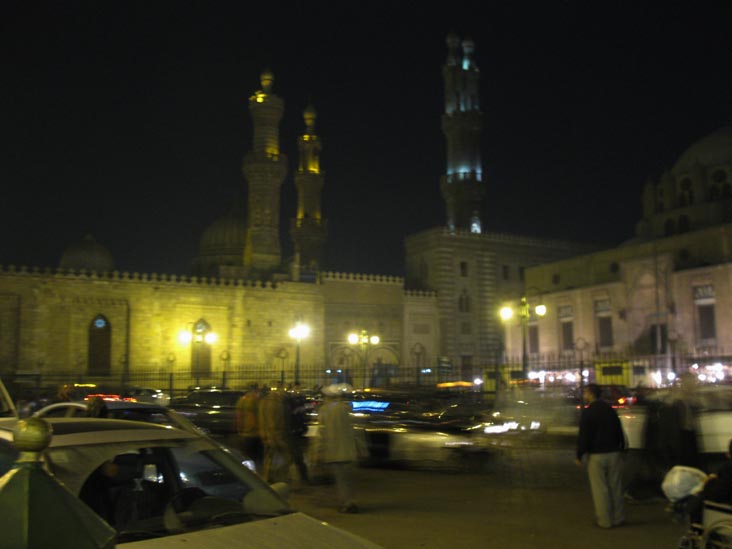 Al-Hussein Mosque, Khan el-Khalili Market, Cairo, Egypt