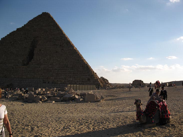 Pyramid of Menkaure, Giza Pyramid Complex, Cairo, Egypt