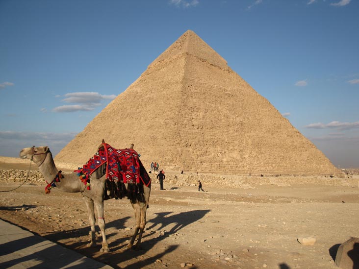 Pyramid of Khafre, Giza Pyramid Complex, Cairo, Egypt