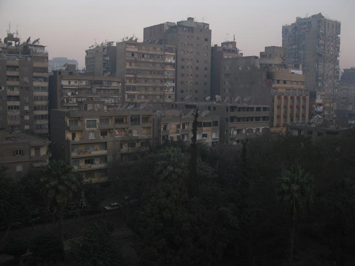Port Said Square, View From Room 708, Zayed Hotel, 42 Abu El Mahasen El Shazly Square, Mohandeseen, Cairo, Egypt