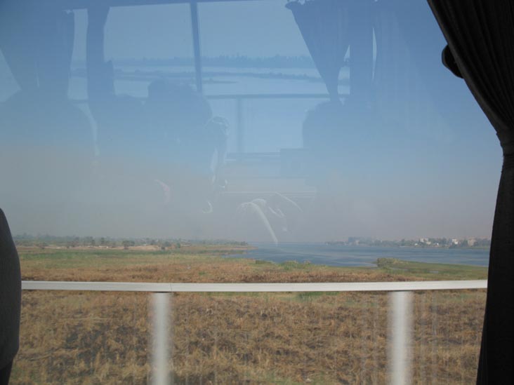 Crossing Nile River, Edfu, Egypt