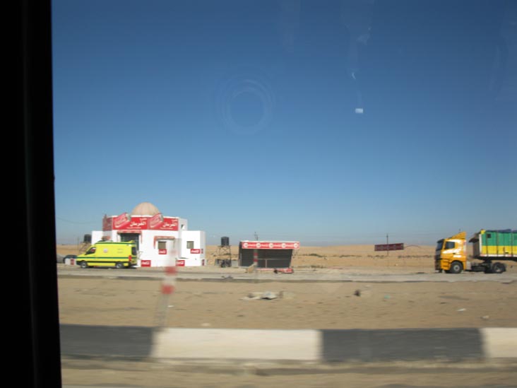Highway 33 Between Cairo and Suez, Egypt