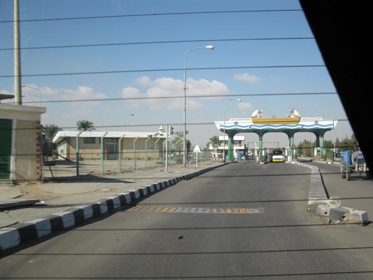 Near West Entrance To Ahmed Hamdi Tunnel, Highway 33 Near Suez, Egypt