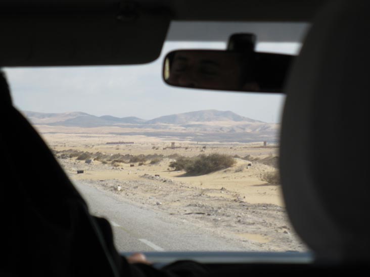 Highway 33 Between Suez and Nakhl, Sinai, Egypt