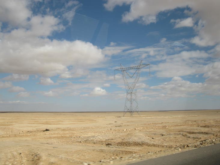 Highway 33 Between Suez and Nakhl, Sinai, Egypt