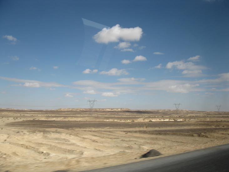 Highway 33 Between Suez and Nakhl, Sinai, Egypt