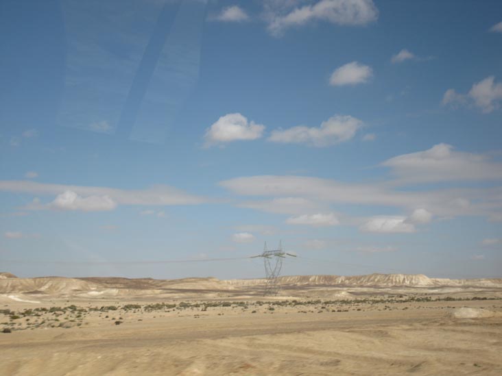 Highway 33 Between Suez and Nakhl, Sinai, Egypt